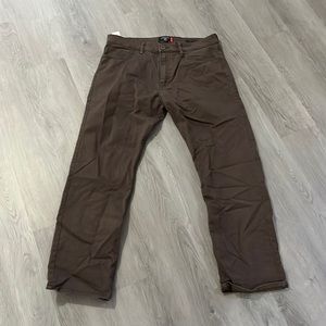 Brown Docker straight leg jeans/pants. Size 34 men